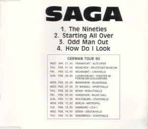 Pochette de The Nineties de Saga