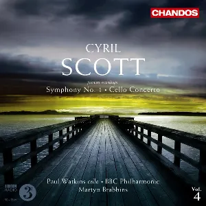 Pochette de Symphony No. 1 / Cello Concerto de Paul Watkins - Cyril Scott - Martyn Brabbins - BBC Philharmonic