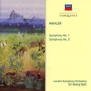 Pochette de Symphony no. 1 / Symphony no. 3 de London Symphony Orchestra - Sir Georg Solti - Gustav Mahler