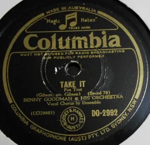 Pochette de Take It / Caprice XXIV Paganini de Benny Goodman and His Orchestra