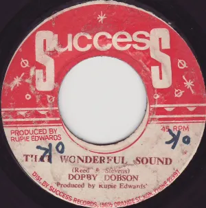 Pochette de That Wonderful Sound / I Wasn’t Born Yesterday de Dobby Dobson