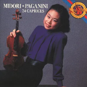 Pochette de 24 Caprices for Solo Violin, Op. 1 de Midori - Niccolò Paganini