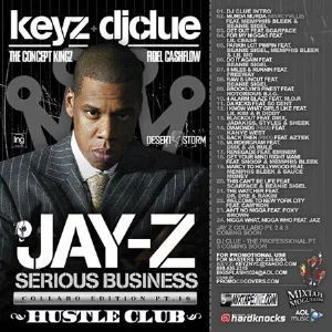 Pochette Serious Business DJ Clue & Keyz Collaboration