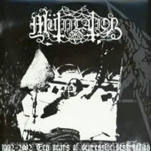 Pochette de 1992-2002: Ten Years of Depressive Destruction de Mütiilation