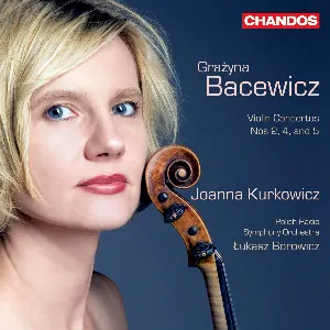 Pochette de Violin Concertos nos. 2, 4, and 5 de Łukasz Borowicz - Narodowa Orkiestra Symfoniczna Polskiego Radia w Katowicach