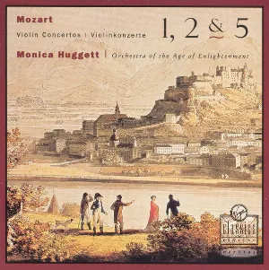 Pochette de Violin Concertos 1, 2 & 5 de Orchestra of the Age of Enlightenment - Wolfgang Amadeus Mozart - Monica Huggett