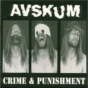 Pochette de Crime and Punishment de Avskum
