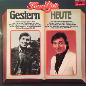 Pochette de Gestern - Heute de Karel Gott