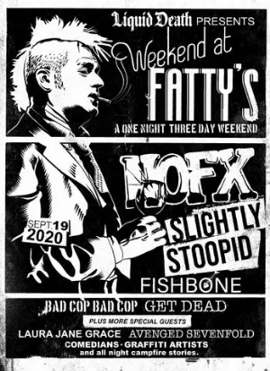 Pochette de Live at Fat Mike's de NOFX