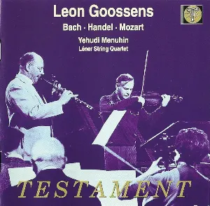 Pochette de Bach / Handel / Mozart de Johann Sebastian Bach - George Frideric Handel - Yehudi Menuhin - Wolfgang Amadeus Mozart
