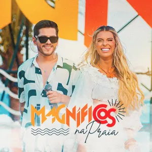 Pochette de Magníficos na Praia (Ao Vivo) de Banda Magníficos