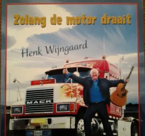 Pochette de Zolang de motor draait / Ik kan m’n draai niet vinden de Henk Wijngaard
