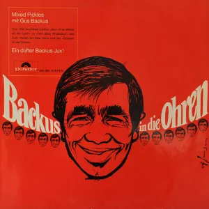 Pochette de Backus in die Ohren de Gus Backus
