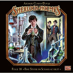 Pochette de Sherlock Holmes, Folge 28: Eine Studie in Scharlachrot (Teil 2 von 2) de Sir Arthur Conan Doyle - Marc Gruppe