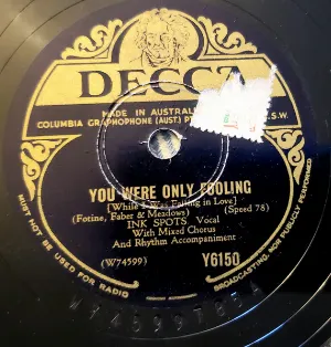 Pochette de You Were Only Fooling / Gloria de The Ink Spots - The Mills Brothers