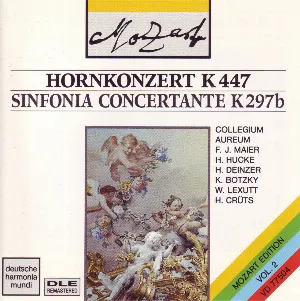 Pochette Hornkonzert K 447 / Sinfonia Concertante K 297b
