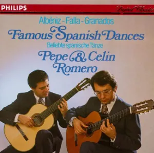 Pochette de Famous Spanish Dances de Pepe Romero