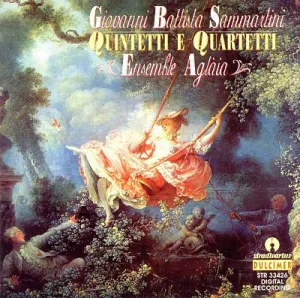 Pochette de Quintetti e Quarteti (Ensemble Aglaia feat. violin: Cinzia Barbagelata, violin: Simona Gilardi, violin: Chiara Del Turco, alto: Francesco Lattuada, cello: Jorge Alberto Guerrero) de Giovanni Battista Sammartini
