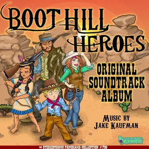 Pochette de Boot Hill Heroes OST de Jake Kaufman