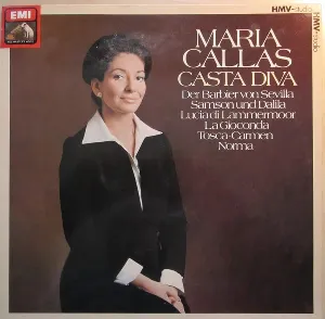 Pochette de Casta Diva de Maria Callas
