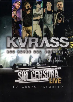 Pochette de Sin censura Live de Kvrass