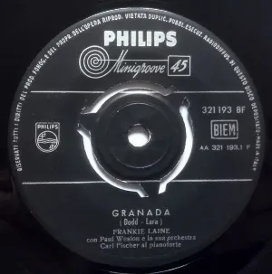 Pochette de Granada / I Let Her Go de Frankie Laine