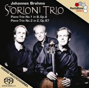 Pochette de Piano Trio no. 1 in B, op. 8 / Piano Trio no. 2 in C, op. 87 de Johannes Brahms