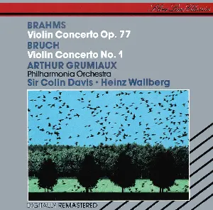 Pochette Violin Concerto in D major, Op. 77; Violin Concerto No. 1 in G minor, Op. 26