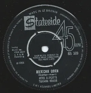 Pochette de Mexican Corn / Surfin' Senorita de Herb Alpert & the Tijuana Brass