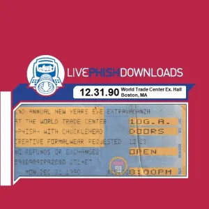 Pochette de 1990-12-31: Boston World Trade Center Exhibition Hall, Boston, MA, USA de Phish