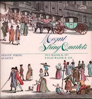 Pochette de String Quartets de Wolfgang Amadeus Mozart - Leoš Janáček