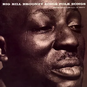 Pochette de Big Bill Broonzy Sings Folk Songs de Big Bill Broonzy