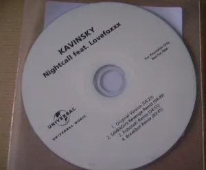 Pochette de Nightcall de Kavinsky