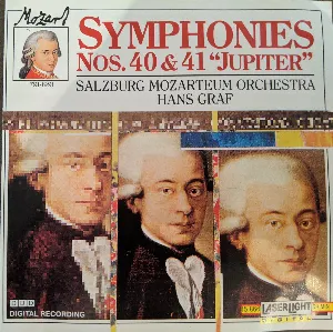 Pochette de Symphonies Nos. 40 & 41 "Jupiter" de Mozarteum Orchester Salzburg - Hans Graf