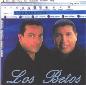 Pochette de Corazon.com de Los Betos