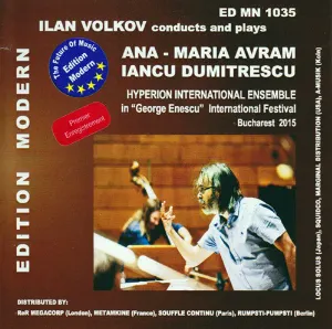 Pochette de Ilan Volkov Conducts and Plays Ana-Maria Avram and Iancu Dumitrescu de Ilan Volkov