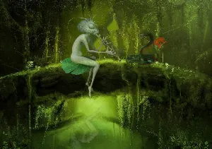 Pochette de A Lulling Fairy Tale to the Biblical Snake de Wings of an Angel