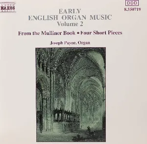 Pochette de Early English Organ Music, Volume 2 de Joseph Payne