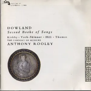 Pochette de Second Booke of Songs(1600) de John Dowland