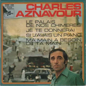 Pochette de Le Palais de nos chimères de Charles Aznavour