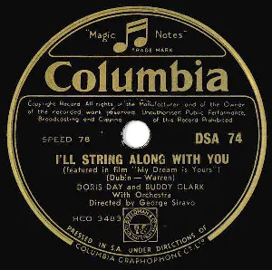 Pochette I'll String Along With You / Tea for Two
