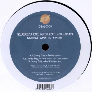 Pochette de Sunny Day In Paris de Ruben de Ronde
