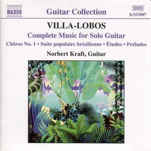 Pochette de Complete Music for Solo Guitar de Heitor Villa‐Lobos