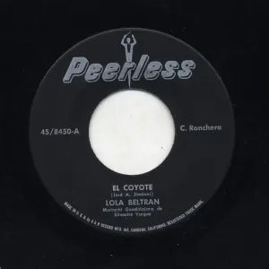 Pochette de El coyote / Declárate inocente de Lola Beltrán