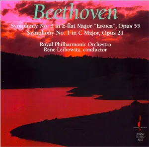 Pochette Symphony no. 3 in E‐flat major “Eroica”, op. 55 / Symphony no. 1 in C major, op. 21