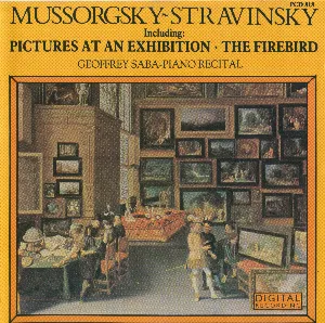 Pochette Mussorgsky: Pictures at an Exhibition / Stravinsky: The Firebird