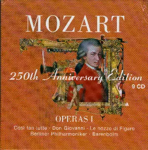 Pochette 250th Anniversary Edition: Operas I: Così fan tutte / Don Giovanni / Le nozze di Figaro