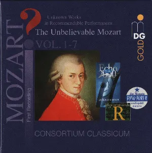 Pochette The Unbelievable Mozart, Vol. 1-7