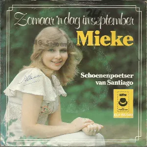 Pochette de Zomaar een dag in september / Schoenenpoetser in Santiago de Mieke