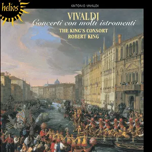 Pochette Concerti con molti istromenti - The King's Consort, Robert King